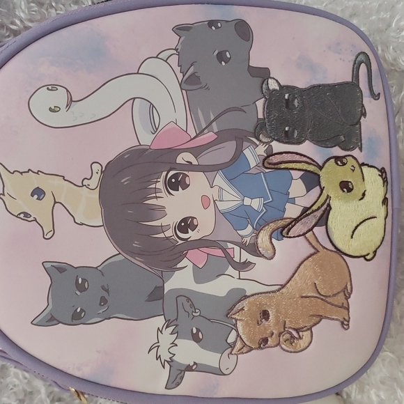 NWT Fruits Basket convertible backpack with coin purse + cardholder - Picture 6 of 16